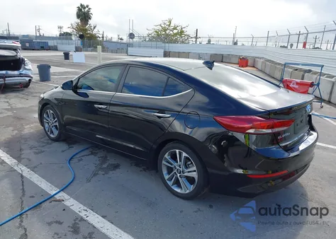 2017 Hyundai Elantra Limited z USA, uszkodzony, nr VIN KMHD84LFXHU332870